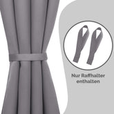 RAFFHATLER Hati für Vorhänge 2x - 
