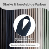 RAFFHATLER Hati für Vorhänge 2x - 