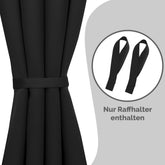 RAFFHATLER Hati für Vorhänge 2x - 