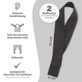 RAFFHATLER Hati für Vorhänge 2x - 