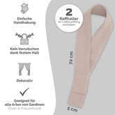 RAFFHATLER Hati für Vorhänge 2x - 