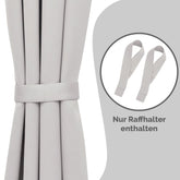 RAFFHATLER Hati für Vorhänge 2x - 