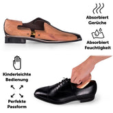 SCHUHSPANNER Solveig - aus Zedernholz mit Schuhlöffel - 