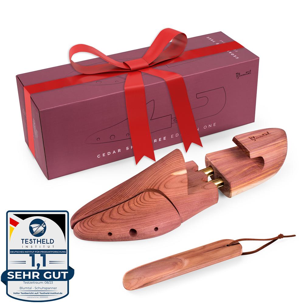 SCHUHSPANNER Solveig - aus Zedernholz mit Schuhlöffel - 