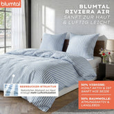 Seersucker BETTWÄSCHE Mani aus 50% Baumwolle & 50% Viskose - Oeko - Tex zertifiziert - 