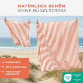 Seersucker BETTWÄSCHE Mani aus 50% Baumwolle & 50% Viskose - Oeko - Tex zertifiziert - 
