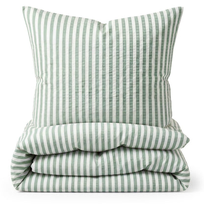 Seersucker BETTWÄSCHE Mani aus 50% Baumwolle &amp; 50% Viskose - Oeko - Tex zertifiziert - 