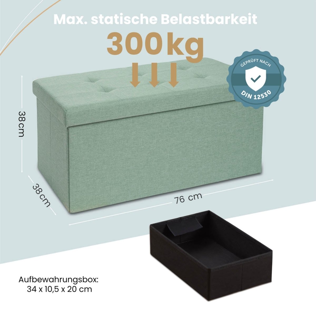 SITZBANK mit Stauraum - 