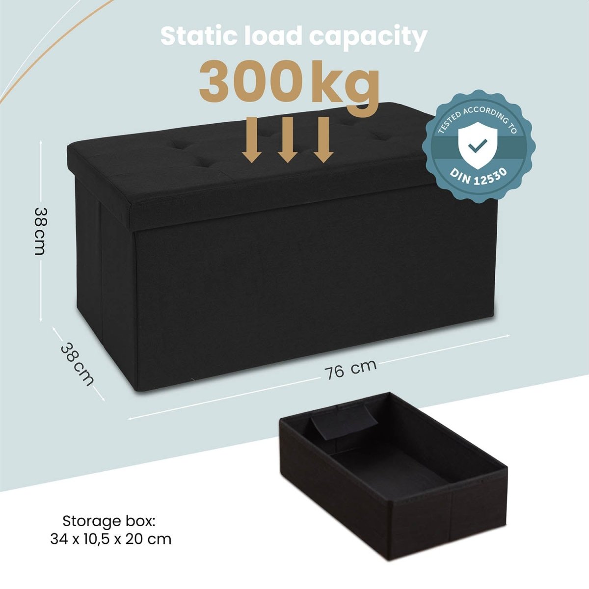 SITZBANK mit Stauraum - 