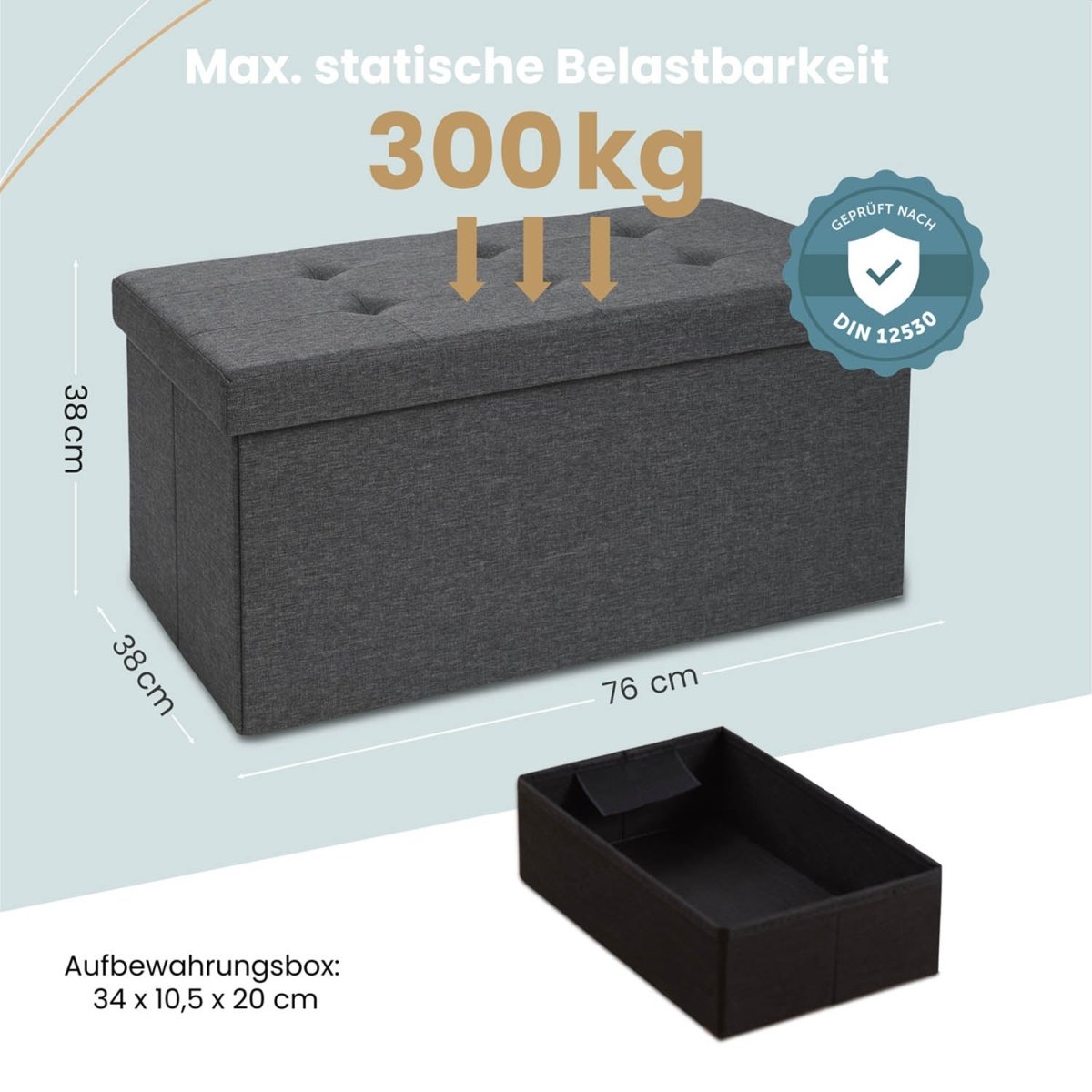SITZBANK mit Stauraum - 