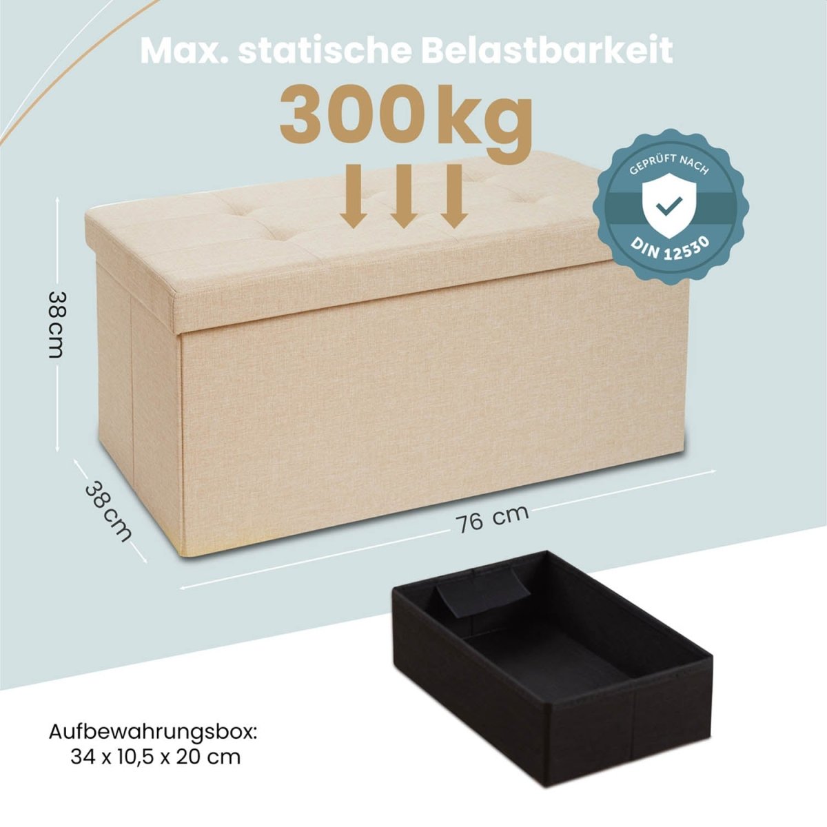 SITZBANK mit Stauraum - 