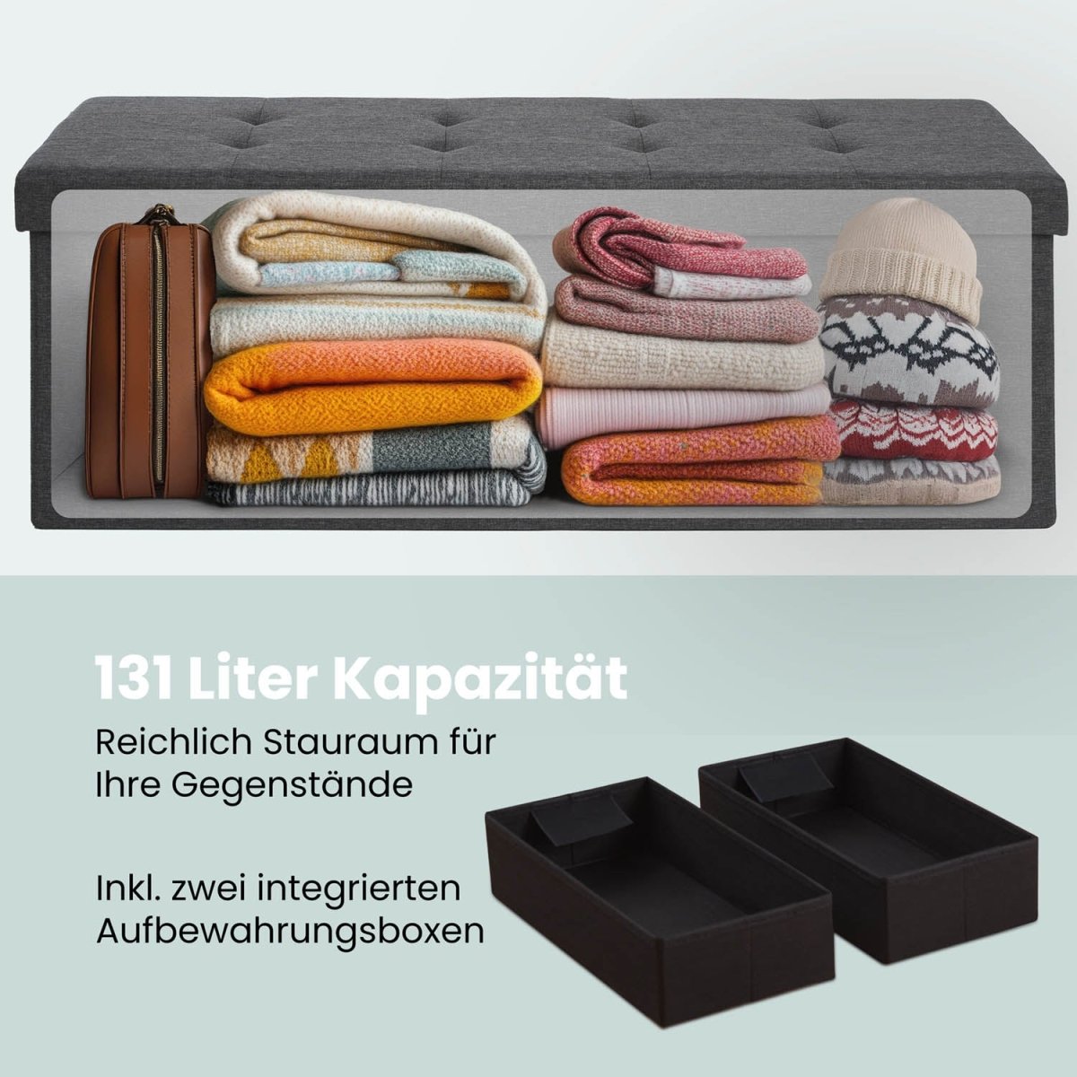 SITZBANK mit Stauraum - 