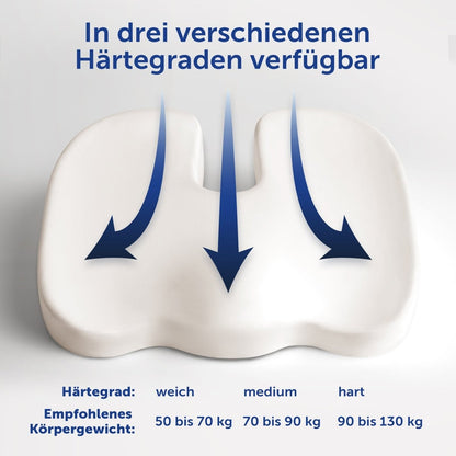 SITZKISSEN für Bürostühle - Keilkissen in 3 Härtegraden-