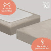 SPANNBETTLAKEN Freyr Cashmere Touch - 