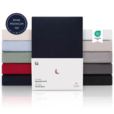 SPANNBETTLAKEN Leander - Premium aus Baumwolle, Oekotex Zertifiziert - 