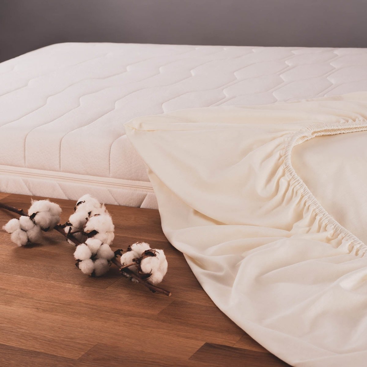 SPANNBETTLAKEN Leander - Premium aus Baumwolle, Oekotex Zertifiziert - 