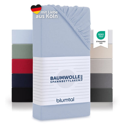 SPANNBETTLAKEN Molly - Basic aus Baumwolle, Oeko - TEX Zertifiziert - 