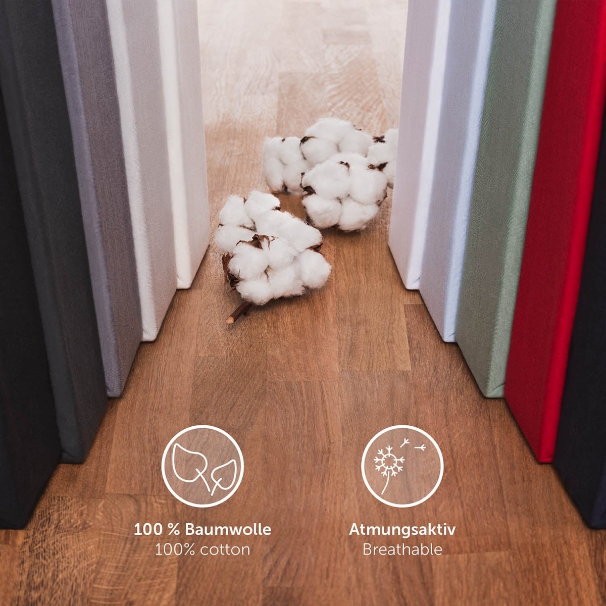 SPANNBETTLAKEN Molly - Basic aus Baumwolle, Oeko - TEX Zertifiziert - 