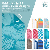 STRANDHANDTUCH aus Mikrofaser - 90x180cm kompakt und schnelltrocknend-