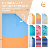 STRANDHANDTUCH aus Mikrofaser - 90x180cm kompakt und schnelltrocknend-