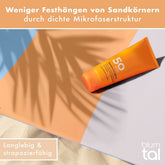 STRANDHANDTUCH aus Mikrofaser - 90x180cm kompakt und schnelltrocknend-