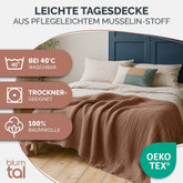 TAGESDECKE Skadis aus Musslin - 