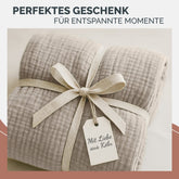 TAGESDECKE Skadis aus Musslin - 