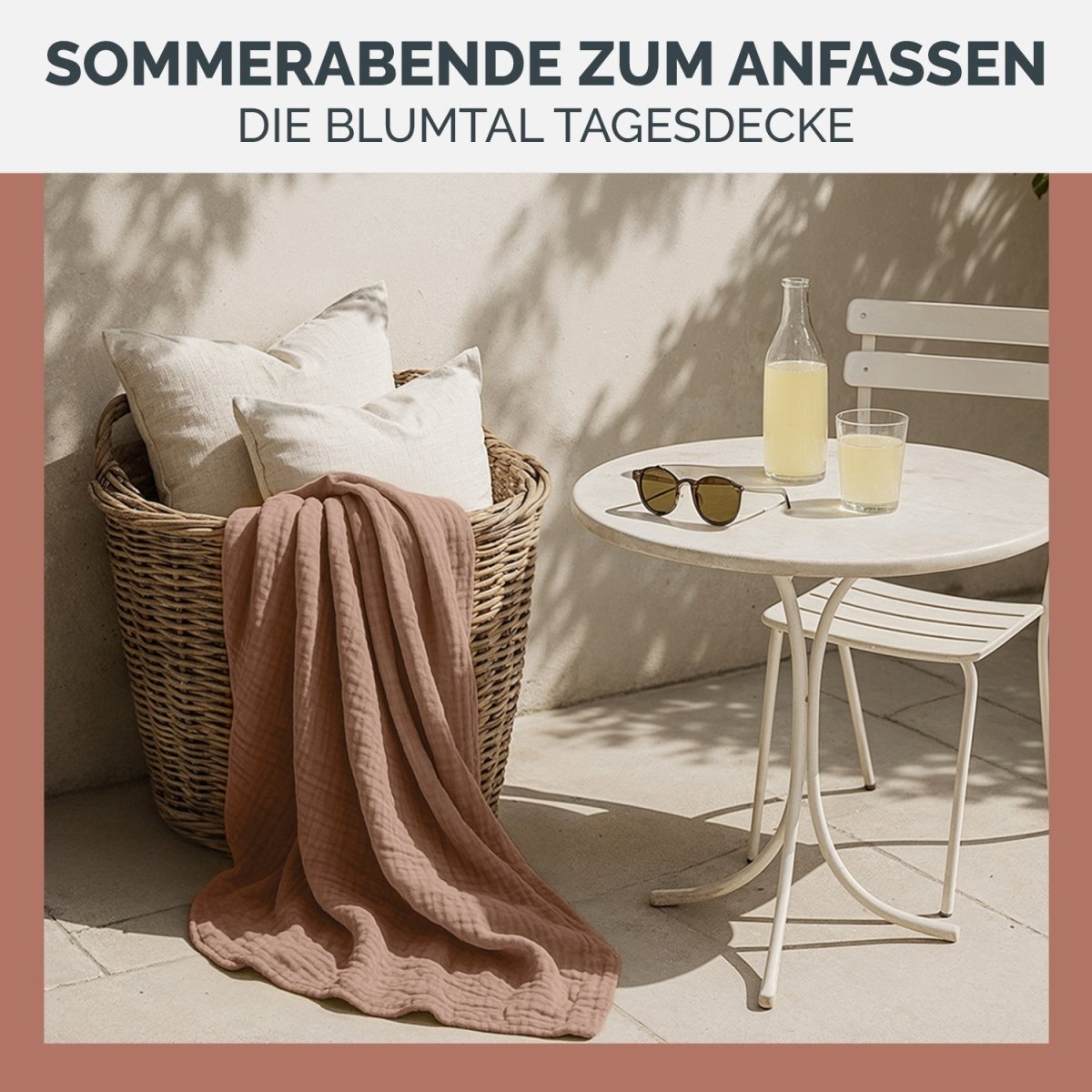 TAGESDECKE Skadis Muslin - 