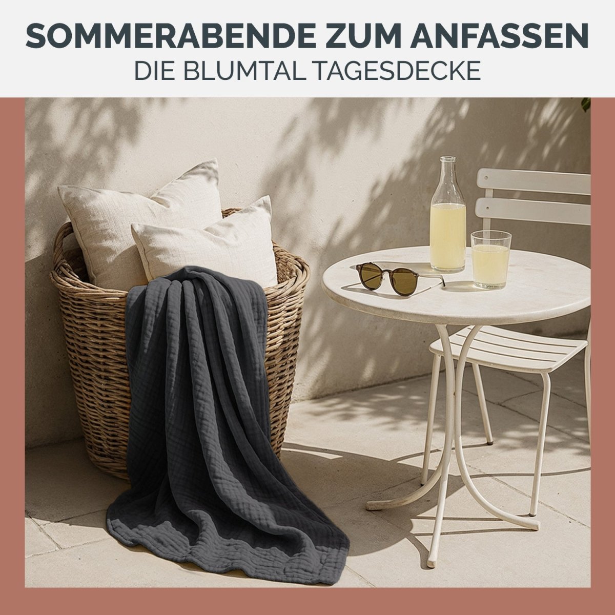 TAGESDECKE Skadis Muslin - 