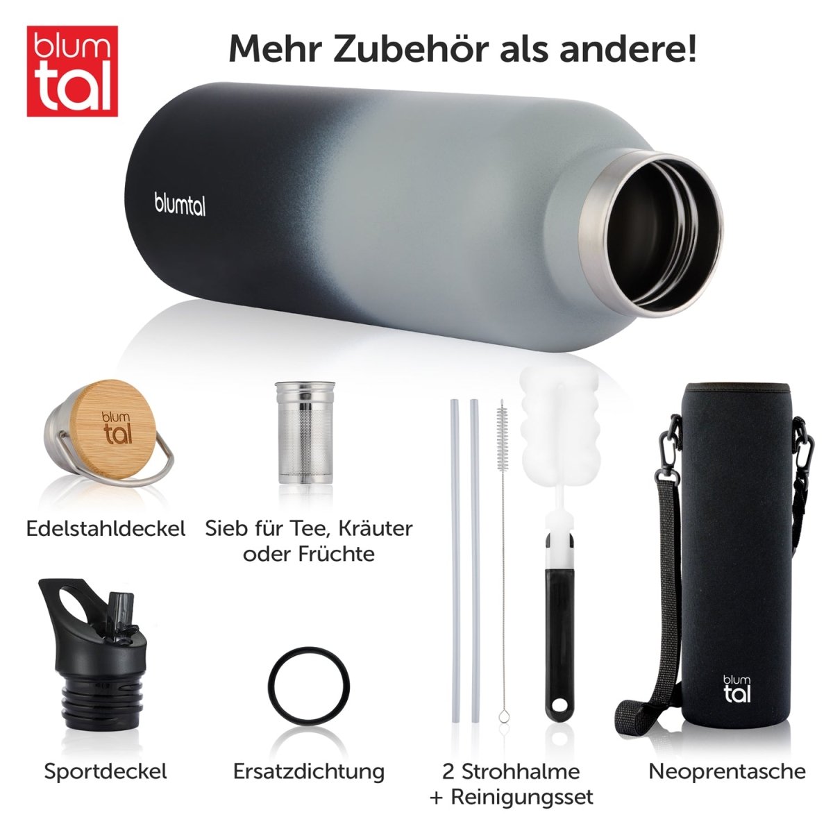 THERMOSFLASCHE Leni - BPA frei, verschiede Größen &amp; Farben - 