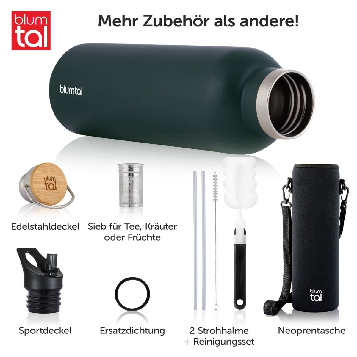 THERMOSFLASCHE Leni - BPA frei, verschiede Größen &amp; Farben - 