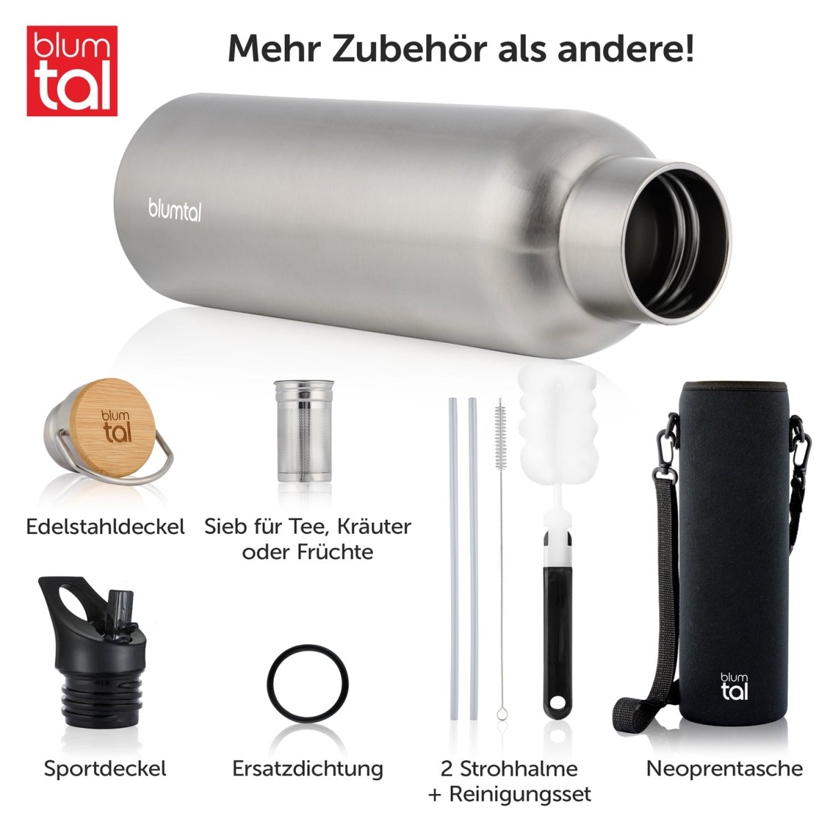 THERMOSFLASCHE Leni - BPA frei, verschiede Größen &amp; Farben - 