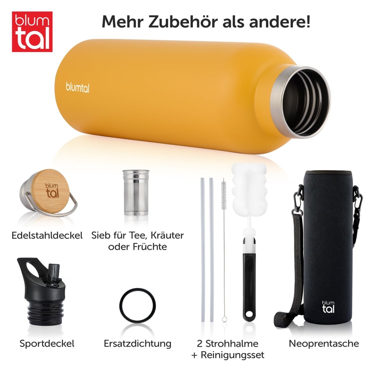 THERMOSFLASCHE Leni - BPA frei, verschiede Größen &amp; Farben - 