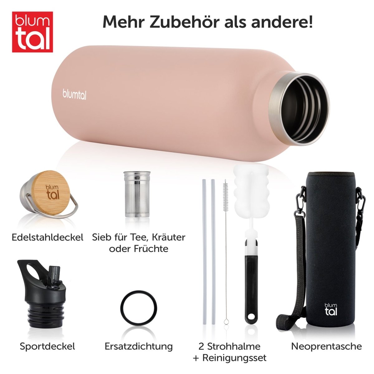 THERMOSFLASCHE Leni - BPA frei, verschiede Größen &amp; Farben - 