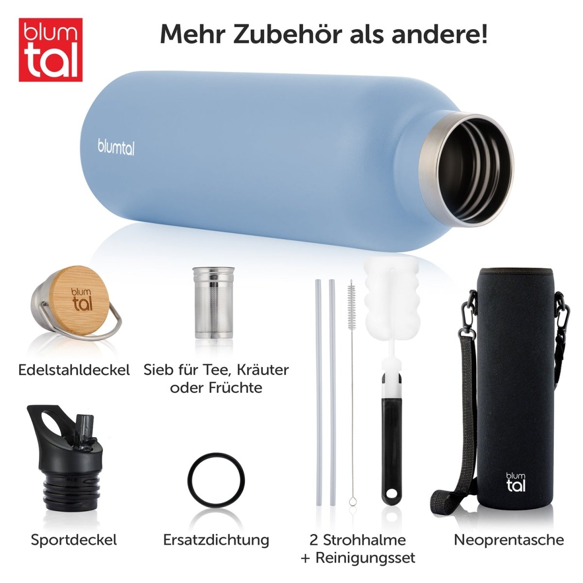 THERMOSFLASCHE Leni - BPA frei, verschiede Größen &amp; Farben - 