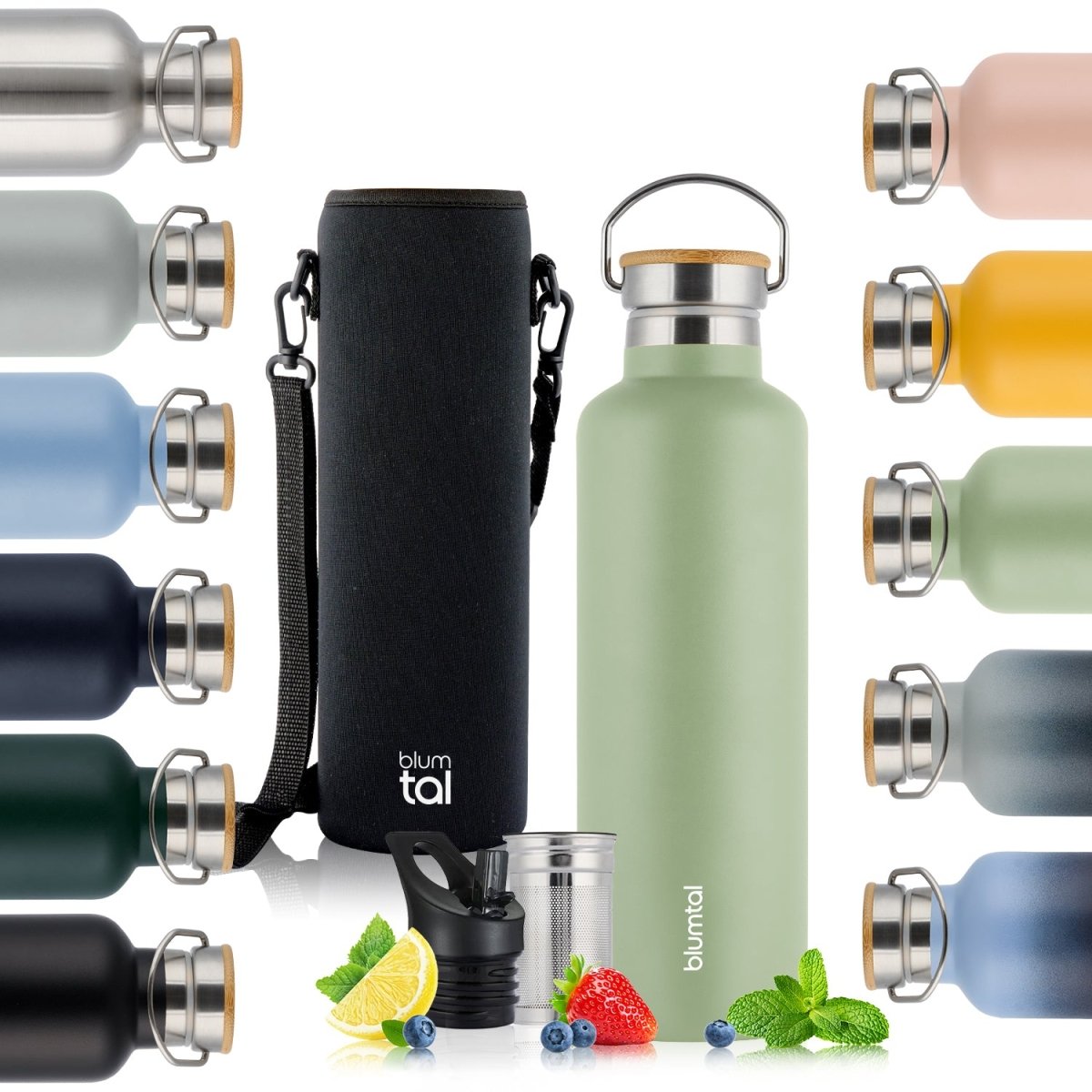 THERMOSFLASCHE Leni - BPA frei, verschiede Größen &amp; Farben - 