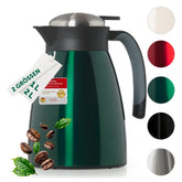 Thermoskanne aus Edelstahl, BPA - freie Isolierkanne mit Quick Tip Verschluss - 