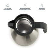 Thermoskanne aus Edelstahl, BPA - freie Isolierkanne mit Quick Tip Verschluss - 