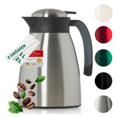Thermoskanne aus Edelstahl, BPA - freie Isolierkanne mit Quick Tip Verschluss - 