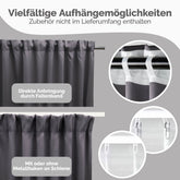 VERDUNKELUNGSVORHÄNGE mit Kräuselband - 