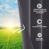 VERDUNKELUNGSVORHÄNGE mit Kräuselband - 