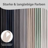 VERDUNKELUNGSVORHÄNGE mit Kräuselband - 
