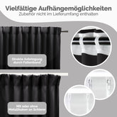 VERDUNKELUNGSVORHÄNGE mit Kräuselband - 