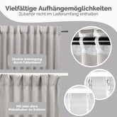 VERDUNKELUNGSVORHÄNGE mit Kräuselband - 