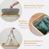 WÄSCHEKORB mit herausnehmbaren Wäschesack - 