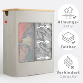 WÄSCHEKORB mit herausnehmbaren Wäschesack - 