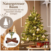WEIHNACHTBAUM - Premium naturgetreues PE und PVC - 