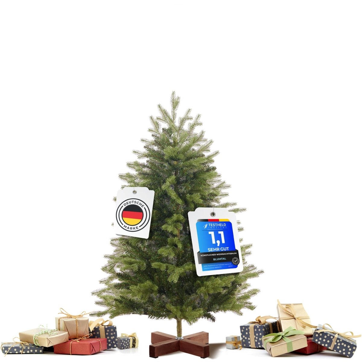 WEIHNACHTBAUM - Premium naturgetreues PE und PVC - 