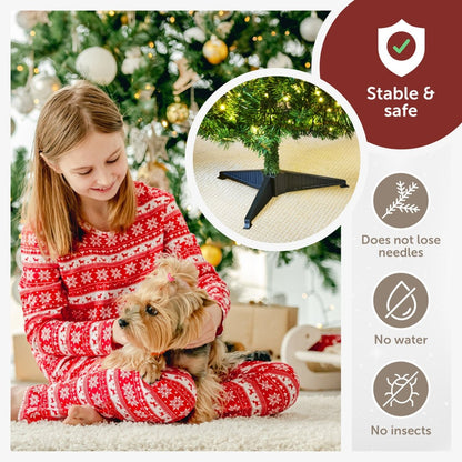 WEIHNACHTSBAUM - künstlich mit naturgetreuen PVC - Nadeln - 