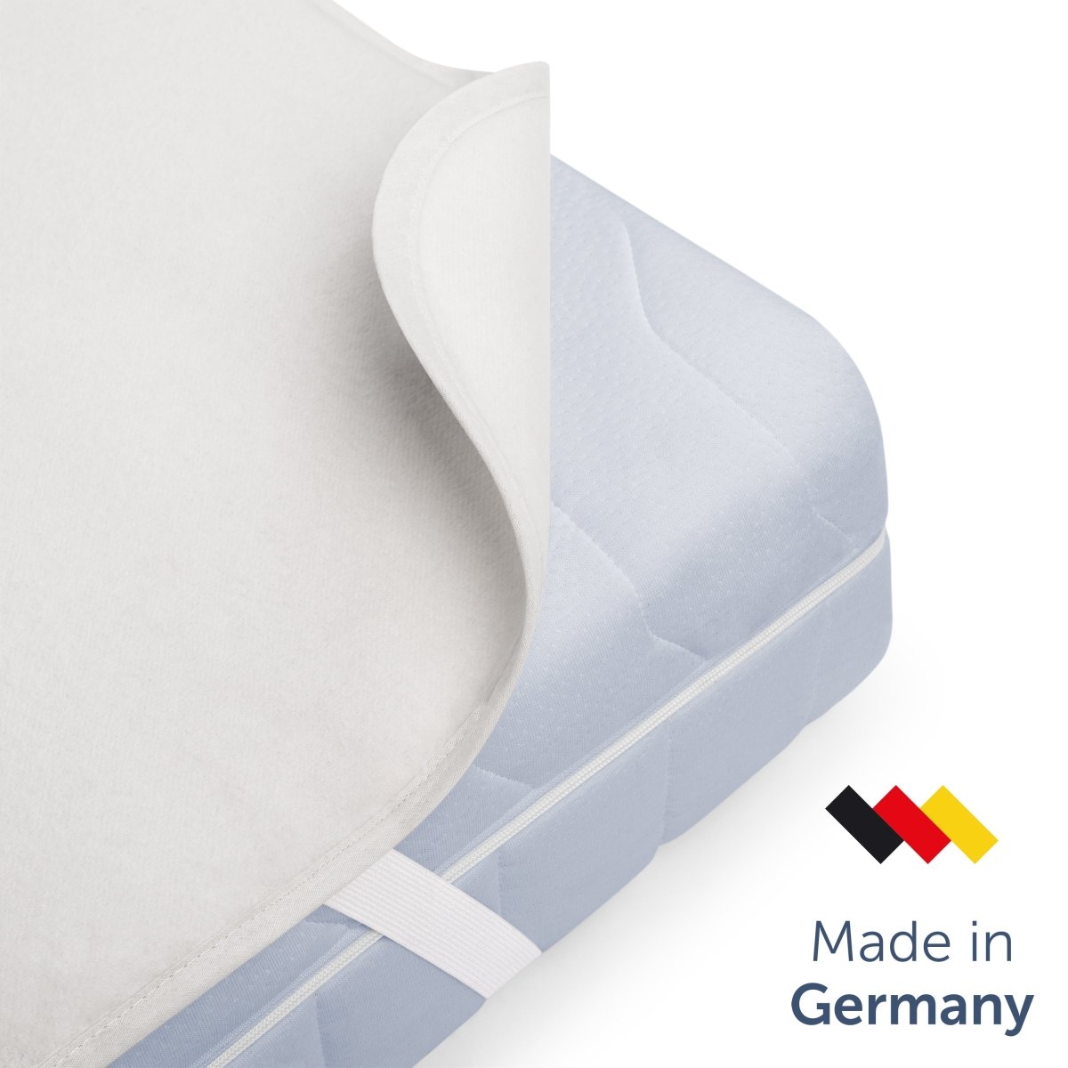 MATRATZENSCHONER Max - aus 100% natürlicher Baumwolle, atmungsaktiv und Oeko - Tex Zertifiziert - 